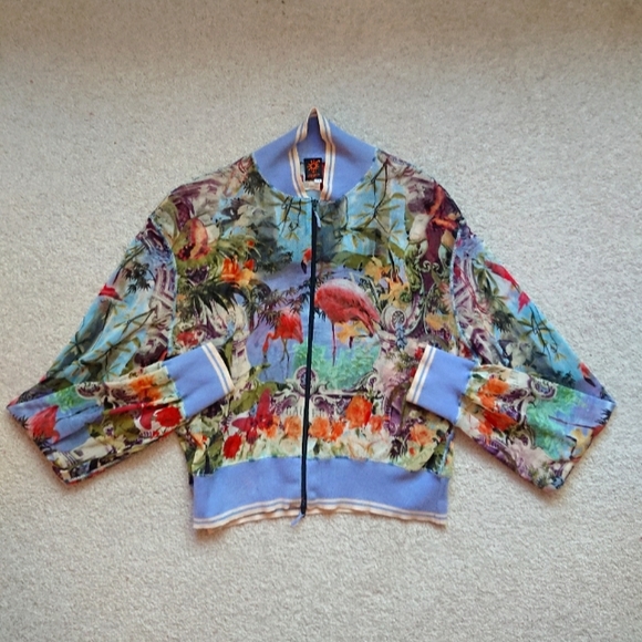 JPG Soleil Flamingo Mesh Jacket - Picture 3 of 6